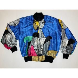 Pablo Picasso Vintage 90's reversible bomber jacket